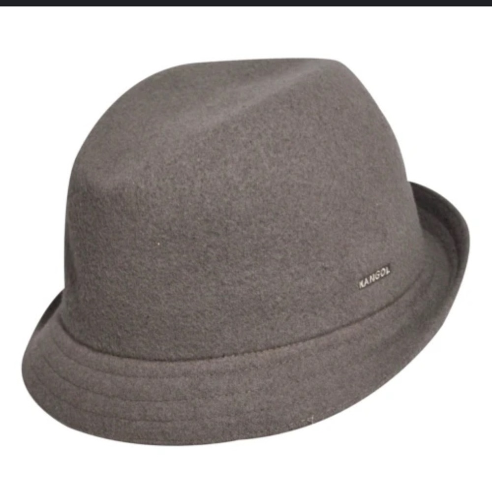 Kangol wool cloche cement large Hat NWT